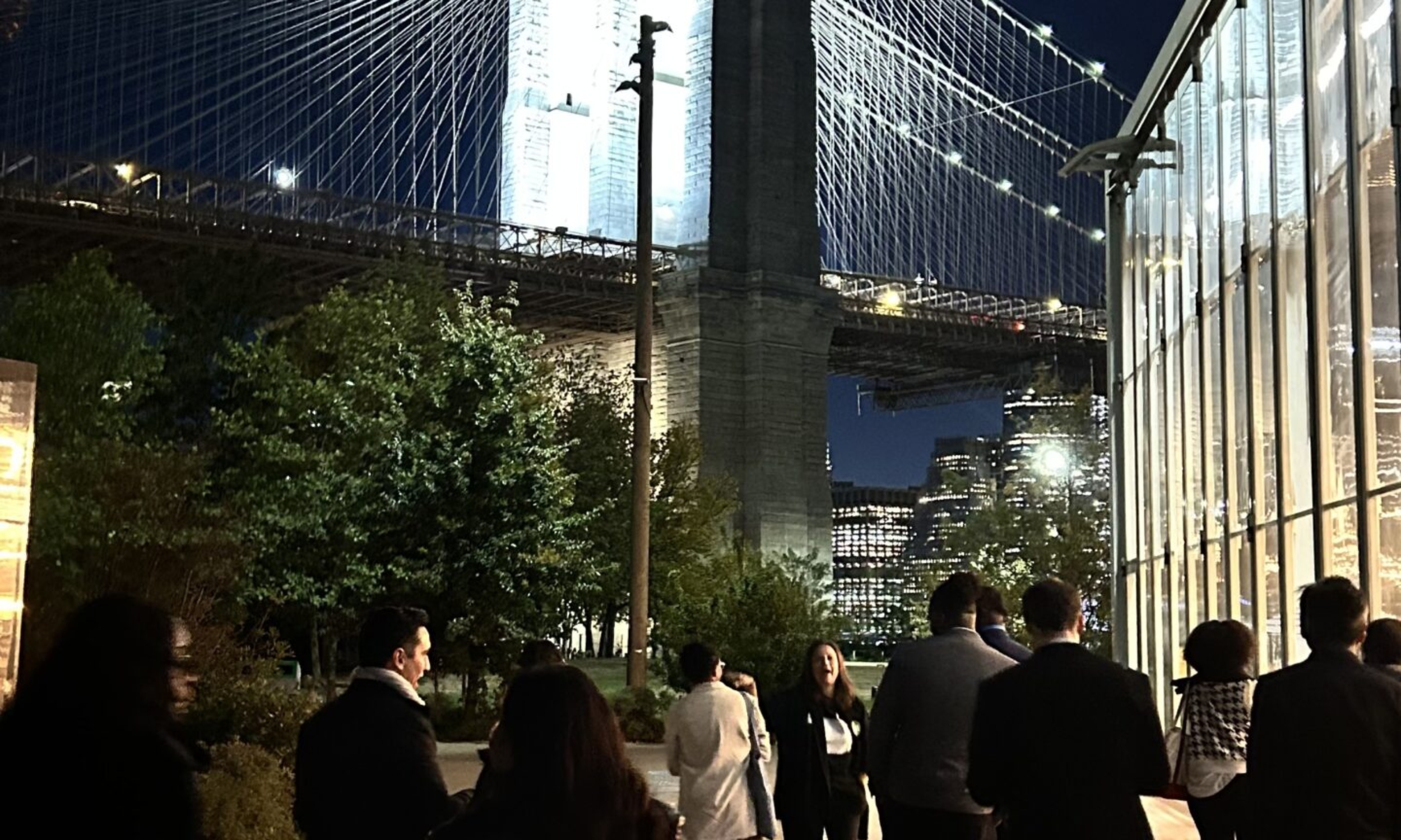 After-Reception Walk Around Brooklyn