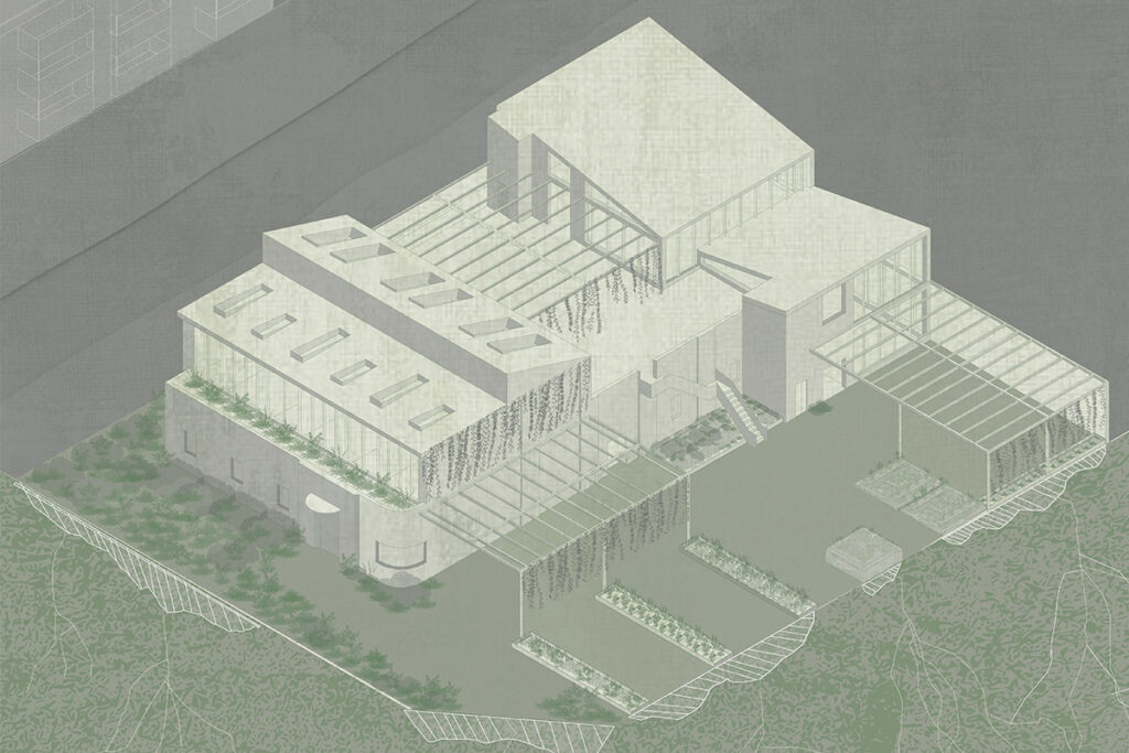 Community Spark Isometric Drawing