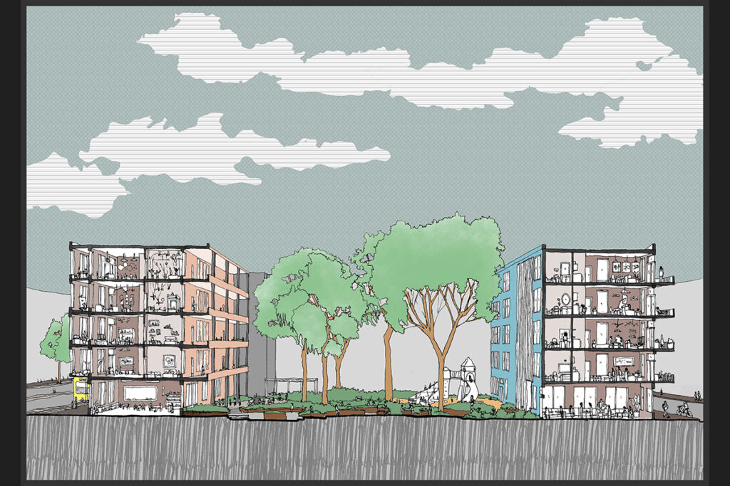 LIGHTHAUS SECTION PERSPECTIVE