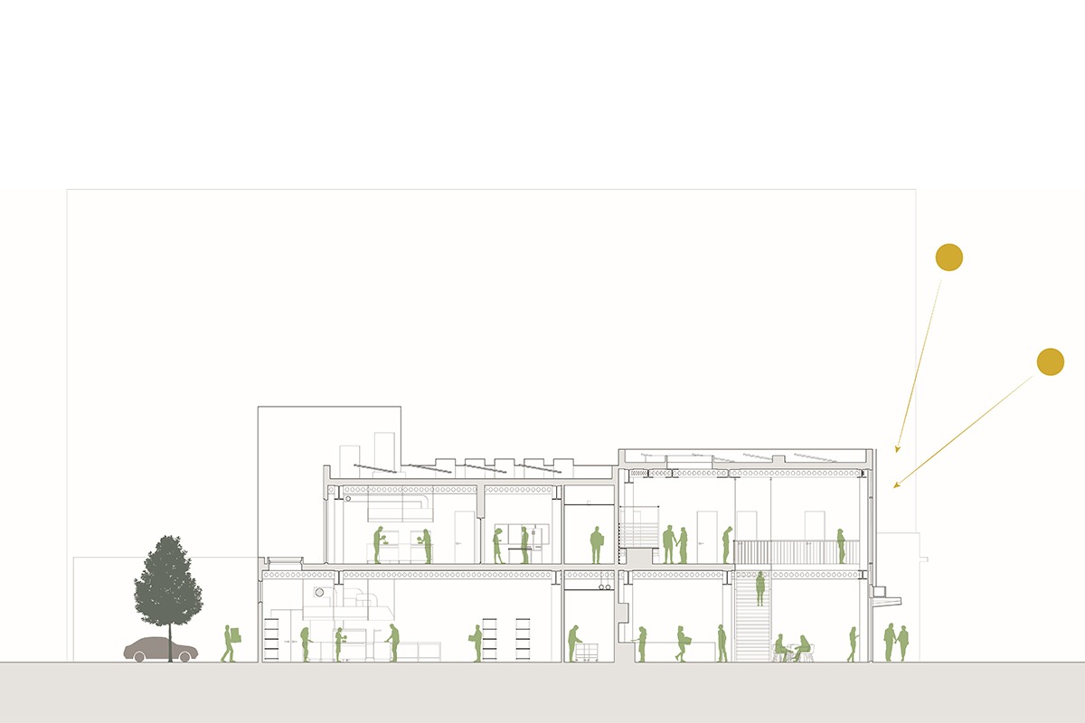 HABITAT KITCHEN - Section North South