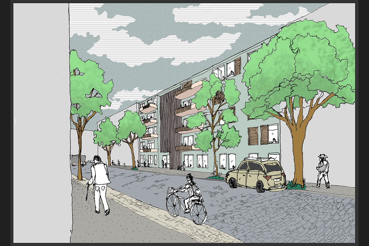 LIGHTHAUS URBAN PERSPECTIVE RENDER