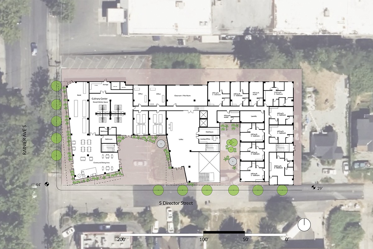 Rainier Landing Site Plan