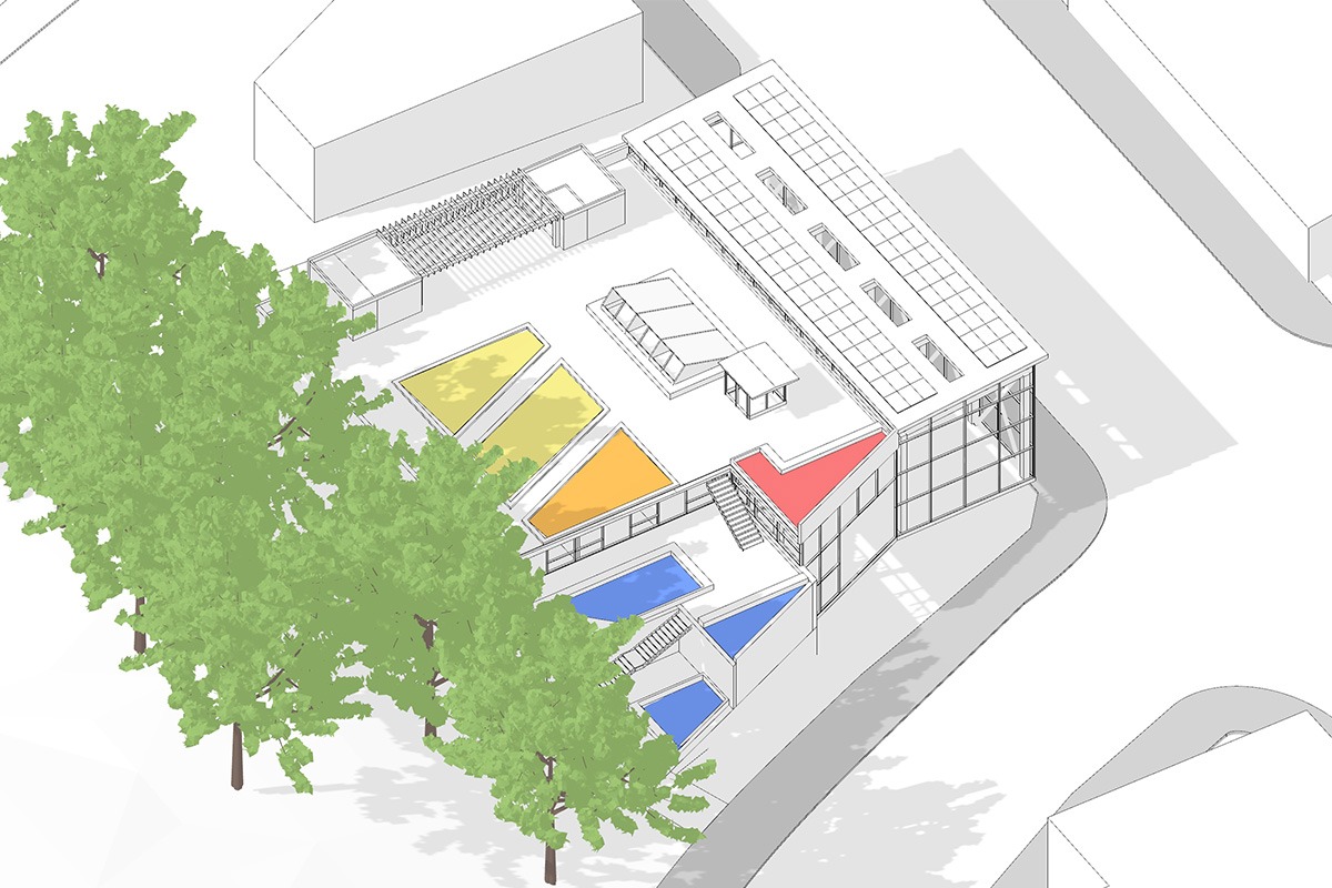 TERRACE KITCHEN Garden Render