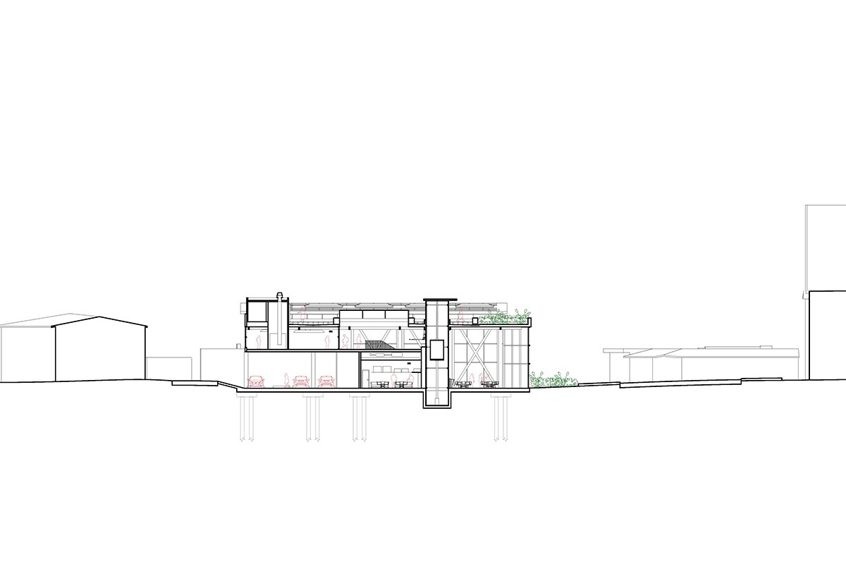 TERRACE KITCHEN Section