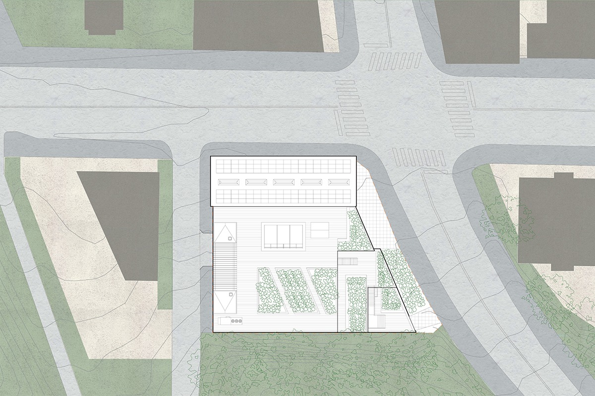TERRACE KITCHEN Site Plan