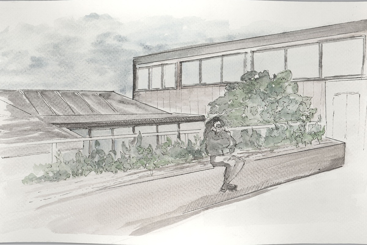 BIOTIC CONTINUITY Rooftop Patio Drawing