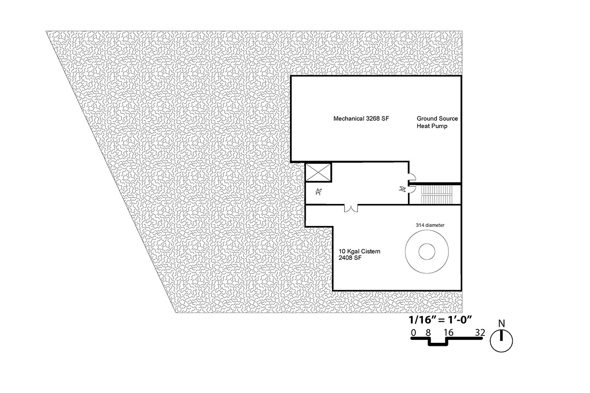 COMMISSARY KITCHEN Basement Plan