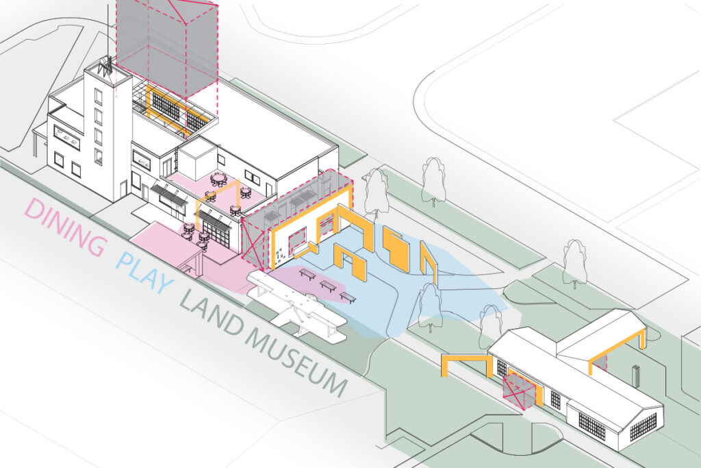 FIRE AND FUEL Axonometric Drawing