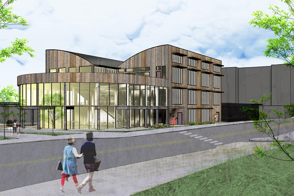 RAINER BEACH FOOD HALL Exterior Render