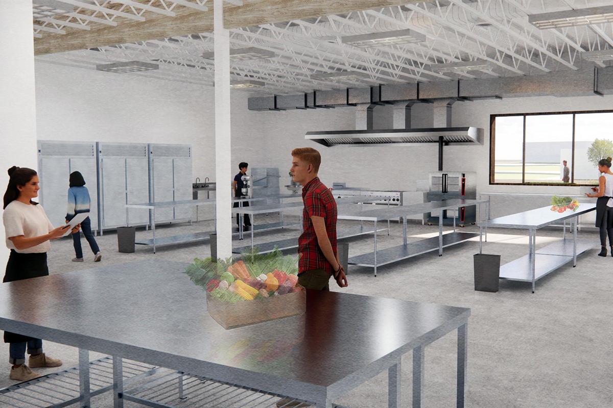 RAINER BEACH CULINARY CENTER Kitchen Render